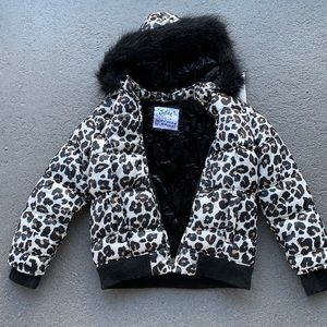 Girls sz 12 Justice winter coat